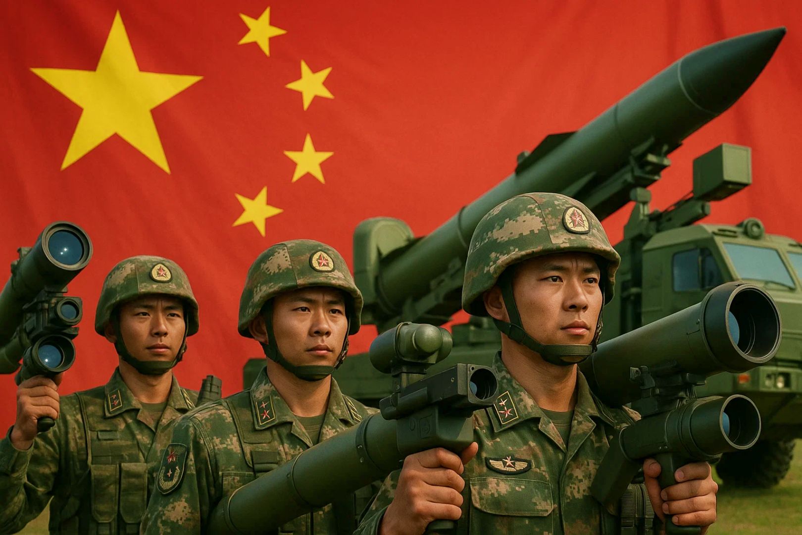 China Pamerkan Kekuatan Nuklir Penuh untuk Pertama Kalinya